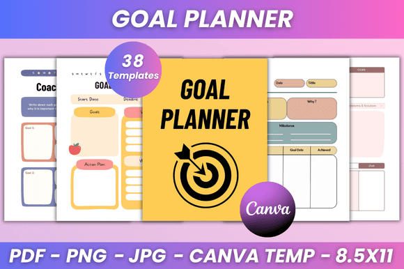 Download Goal Planner Kdp Interior - Goal planner Collection