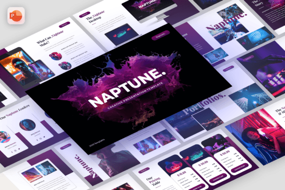 Download Naptune - Creative Business PowerPoint - Creative business Collection