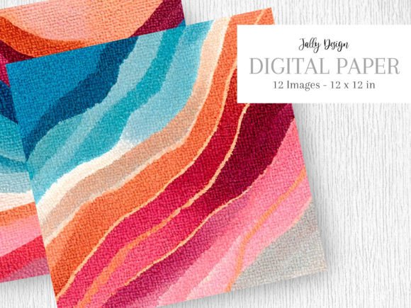 Download Orange and Blue Textured Abstract Art - Premium Resources
